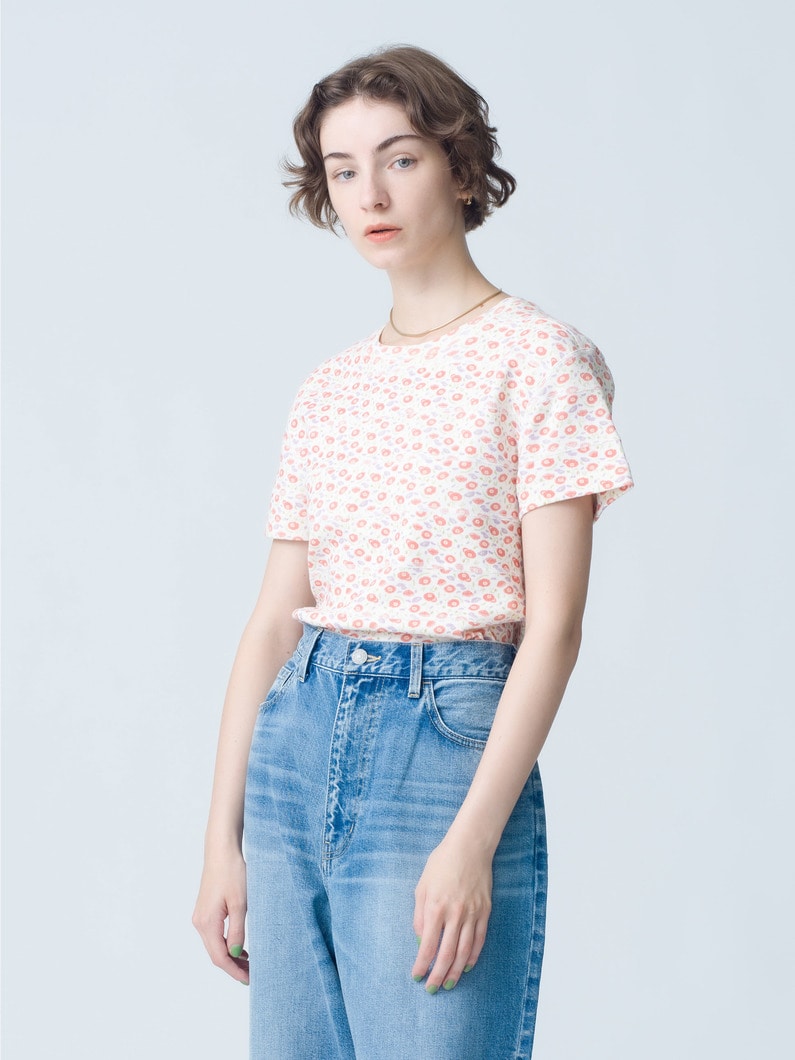 Poppy Field Tee 詳細画像 ivory 1