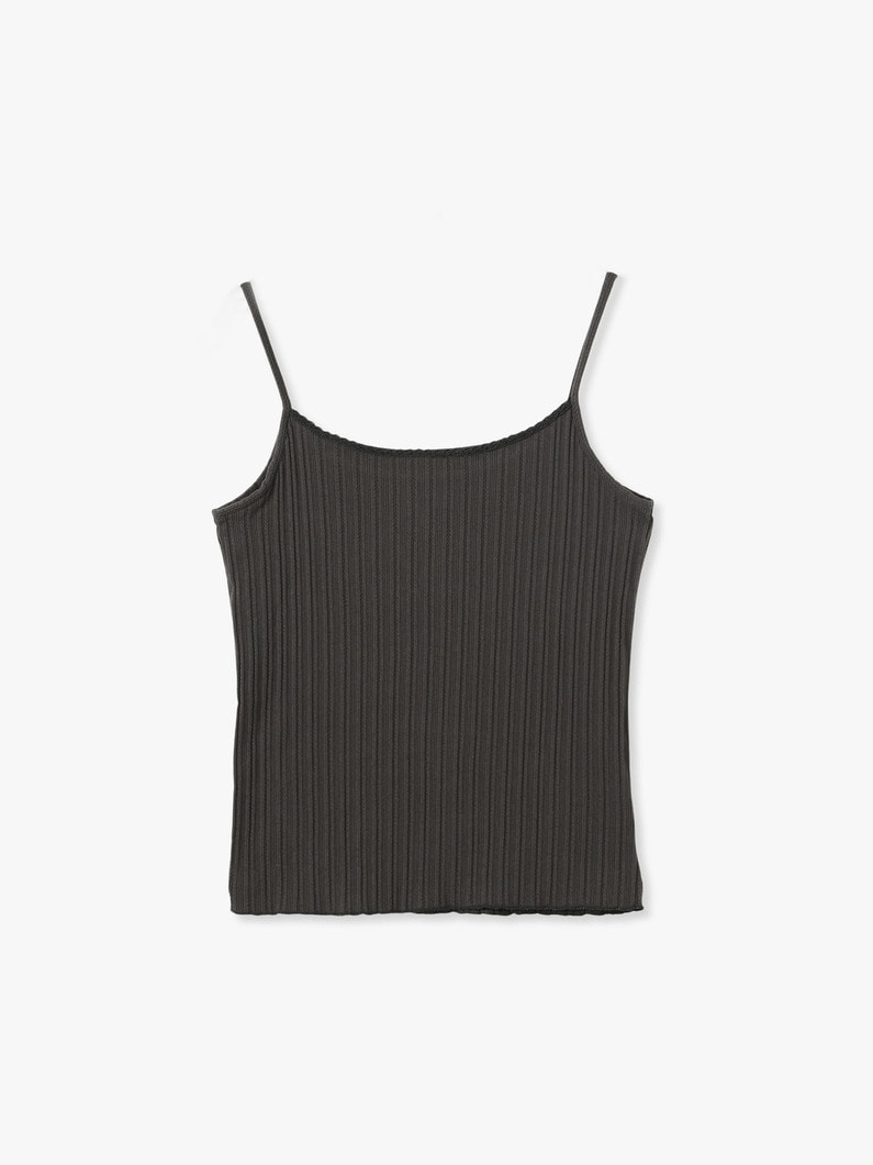 Dropneedle Camisole Top 詳細画像 charcoal gray 3