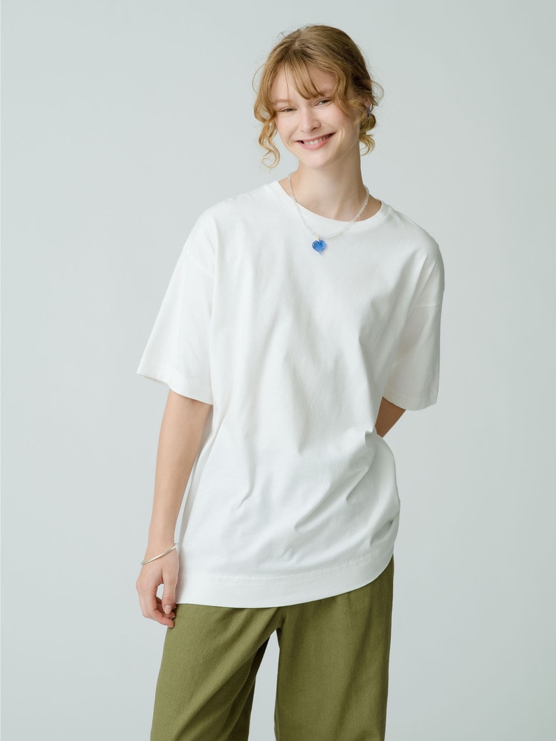 Cotton Big Tee 詳細画像 white 1