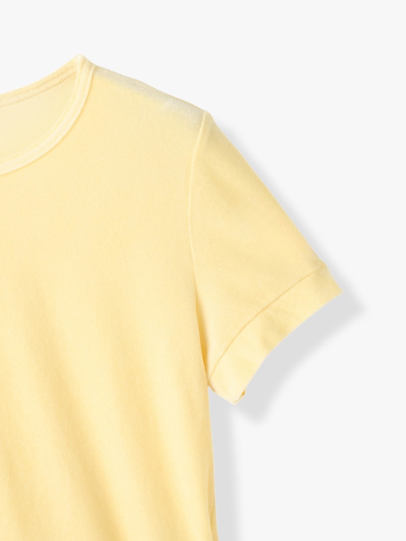 Velour Tee 詳細画像 yellow 2