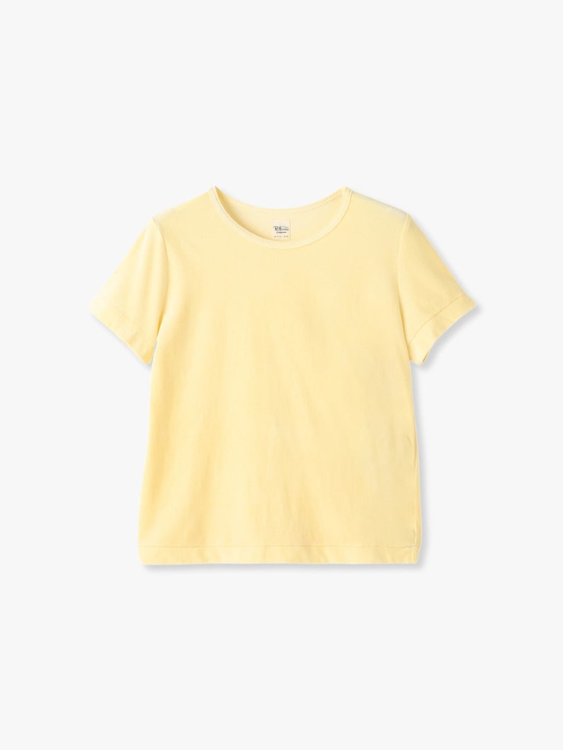 Velour Tee 詳細画像 yellow 3