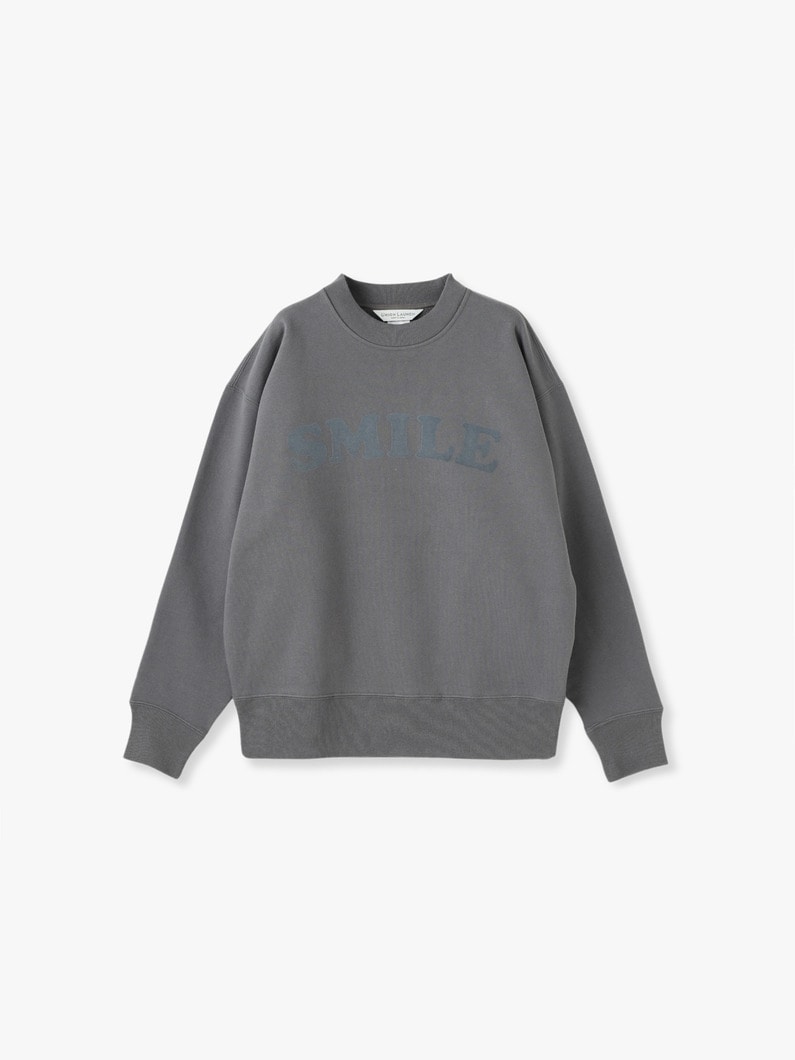 Smile Sweat Shirt 詳細画像 charcoal gray 1