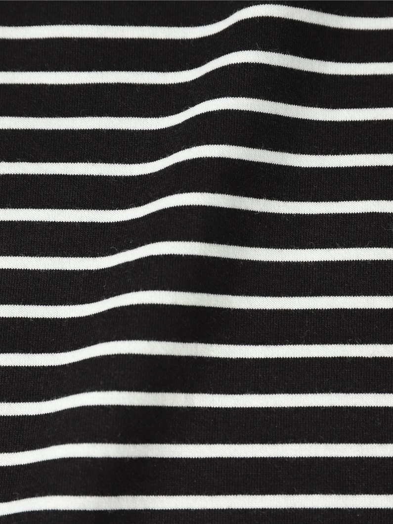 Organic Cotton Striped Tee 詳細画像 ivory 3