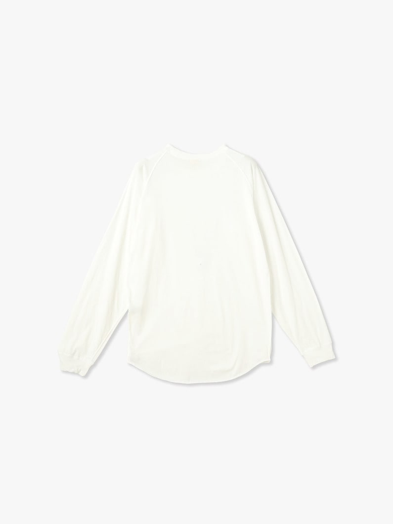 Sheer Long Sleeve Tee 詳細画像 white 1