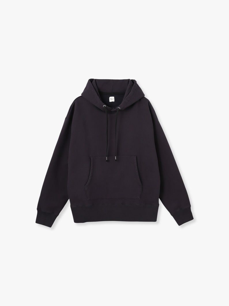 Cotton Polyester Sweat Hoodie 詳細画像 black