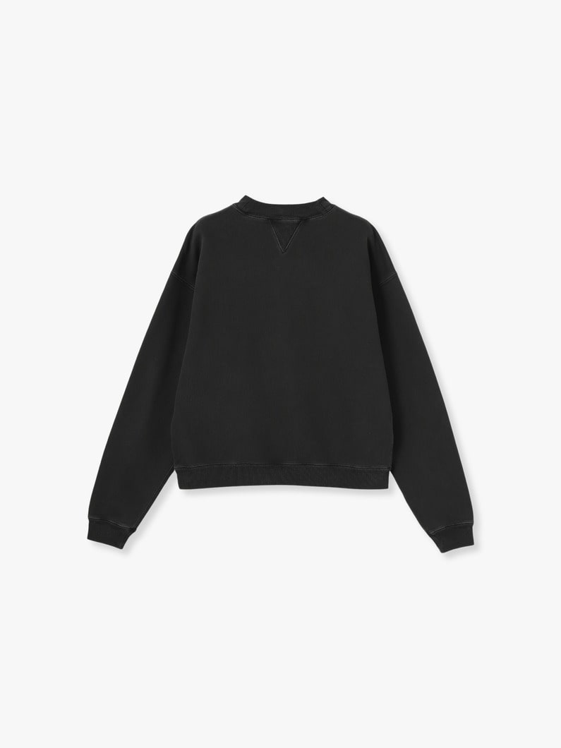 Mock Neck Sweat Shirt 詳細画像 black 1