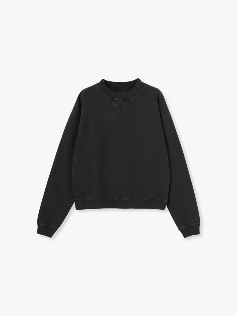 Mock Neck Sweat Shirt 詳細画像 black 6