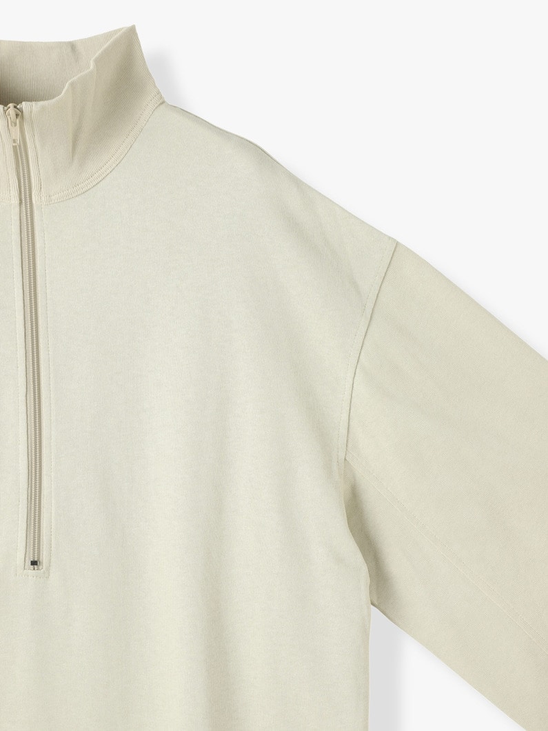 Half Zip Pullover 詳細画像 off white 2