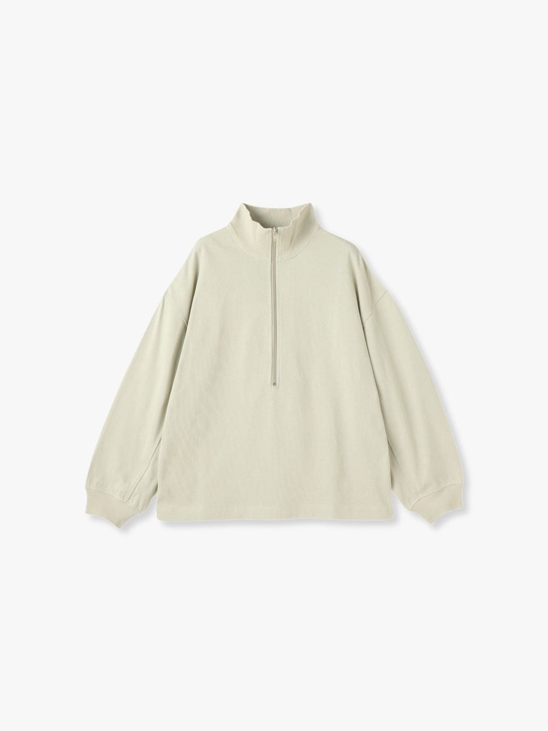 Half Zip Pullover 詳細画像 off white 1