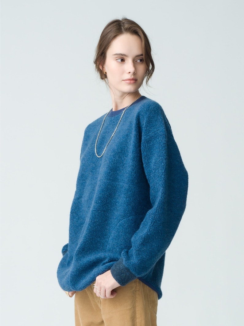 Boa Sweat Pullover | スウェット 詳細画像 blue 2