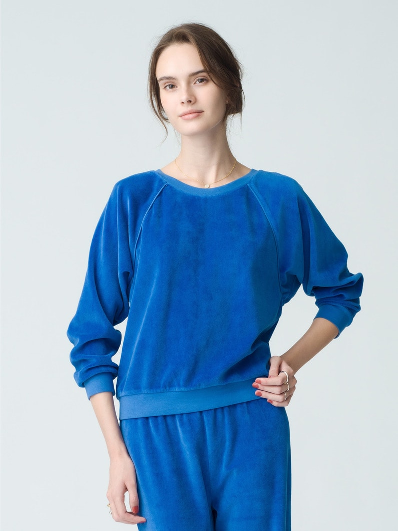 Saba Raglan Sleeve Top 詳細画像 blue 1