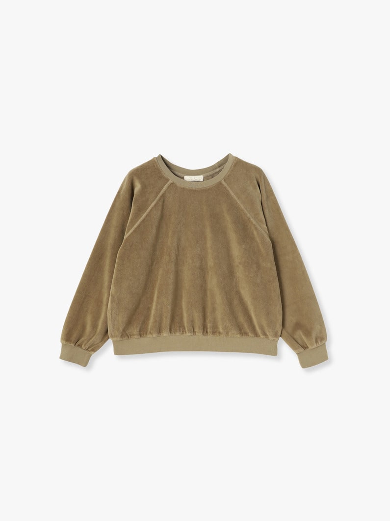 Samos Oversized Sweat Shirt 詳細画像 khaki 1