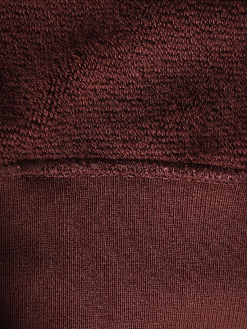 Natural Dyed Urake Hoodie 詳細画像 burgundy 4