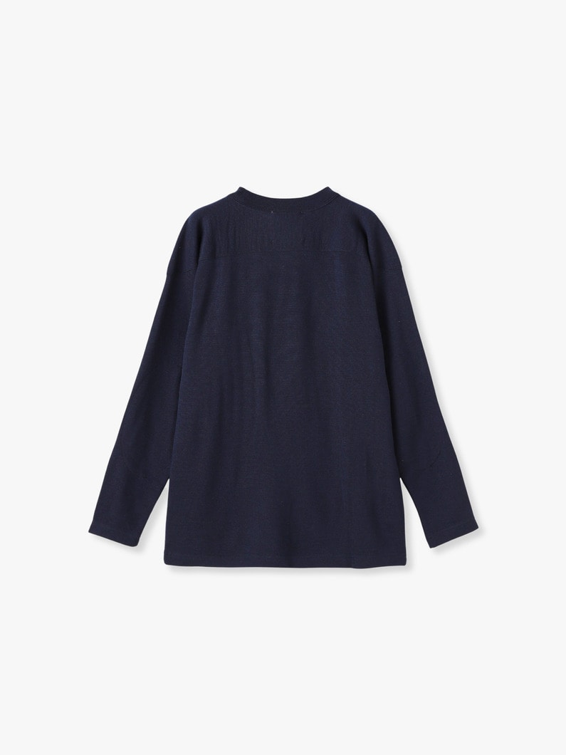 Football Long Sleeve Tee 詳細画像 navy 1