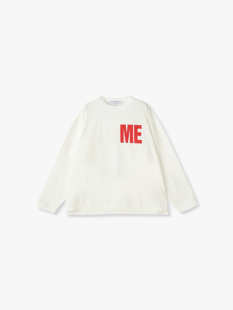 ME Long Sleeve Tee (women) 詳細画像 white 3