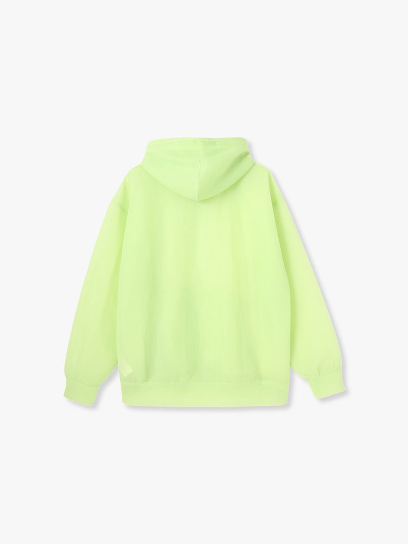 Elastic Sheer Nylon Hoodie 詳細画像 light green 1