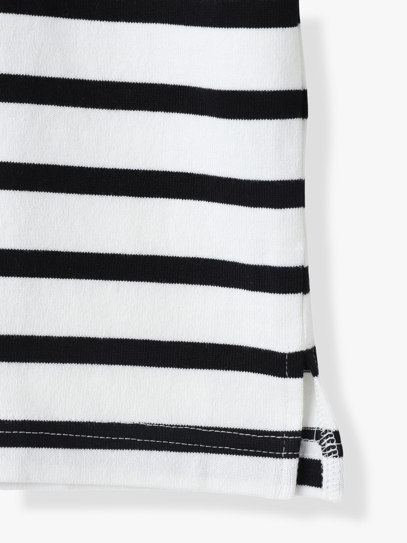 Striped Cotton Pullover | カットソー 詳細画像 white 3