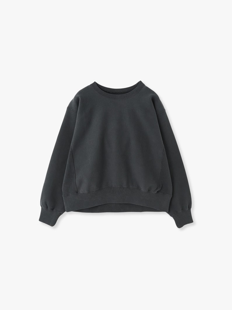 Faded Sweat Pullover | スウェット 詳細画像 black