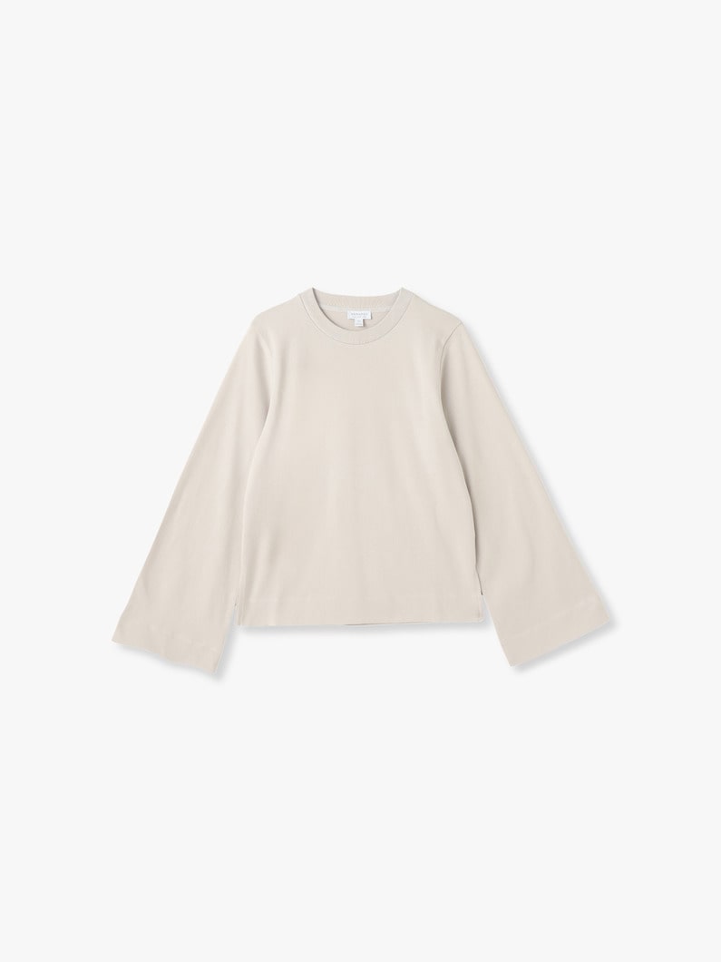 Wide Long Sleeve Tee 詳細画像 beige 1