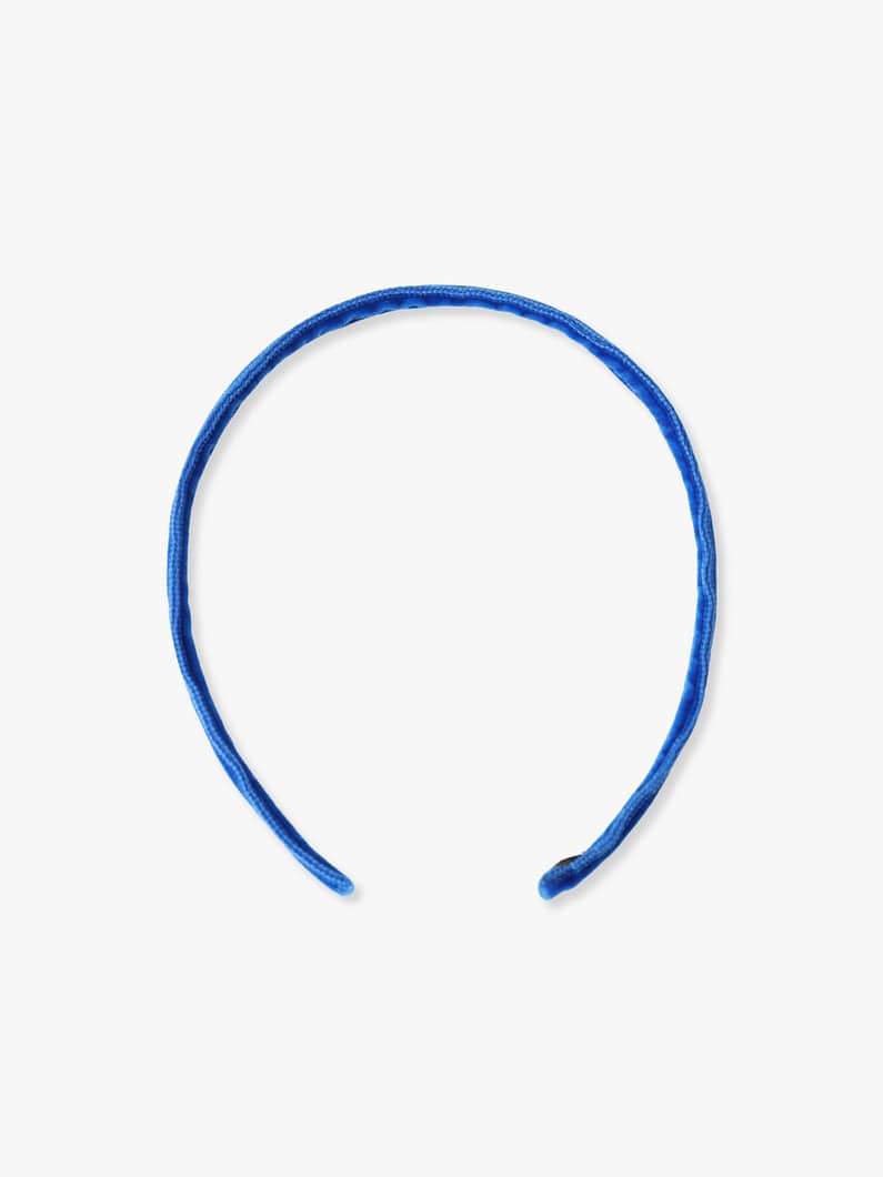 Velvet Skinny Headband 詳細画像 blue