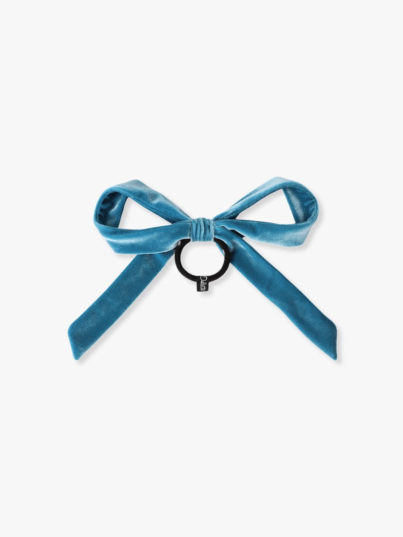 Velvet Floppy Bow Pony 詳細画像 turquoise