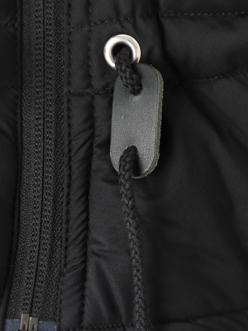 Recycle Nylon Micro Ripstop Hoodie 詳細画像 black 3