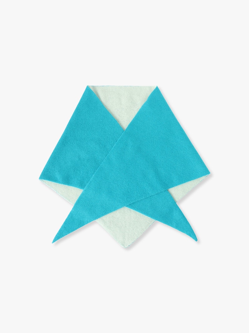 Seamless Triangle River Scarf 詳細画像 blue