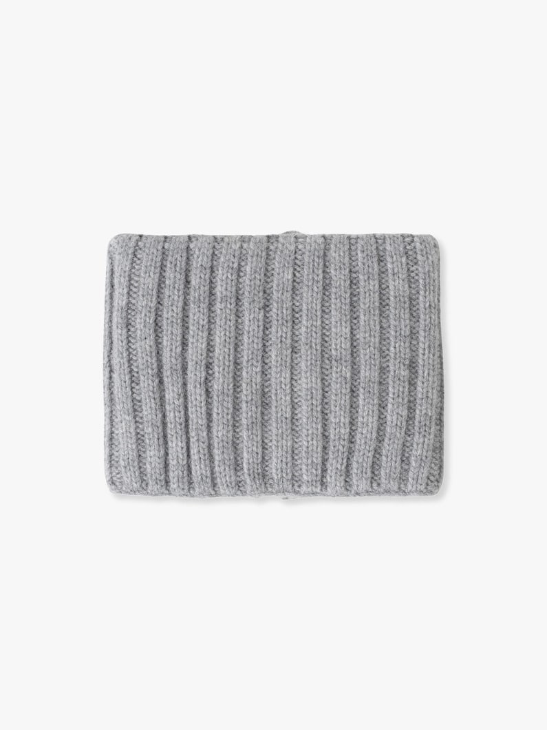 Alpaca Wool Knit Neck Warmer | ネックウォーマー 詳細画像 gray 1