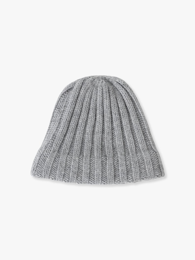 Alpaca Wool Knit Cap | キャップ 詳細画像 gray 1