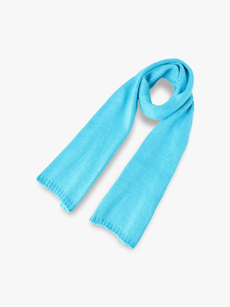 Heary Silk Mini Stole (red/blue) 詳細画像 blue 1