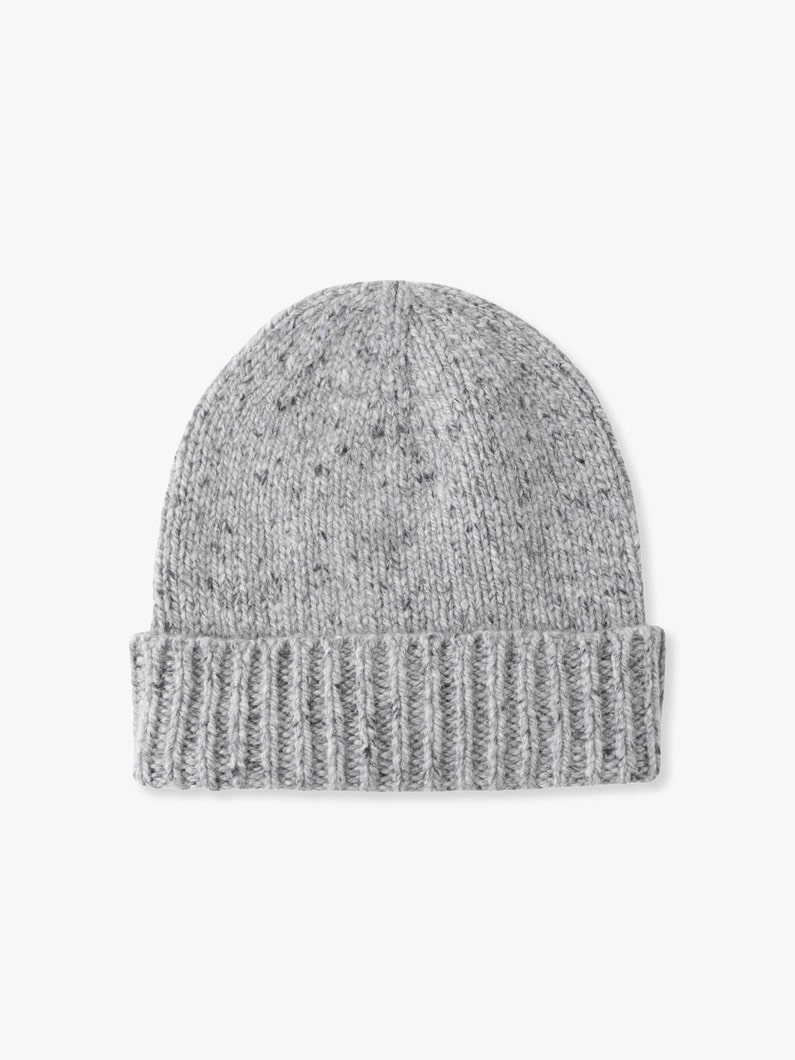 Aran Donegal Beanie | ビーニー 詳細画像 light gray 1