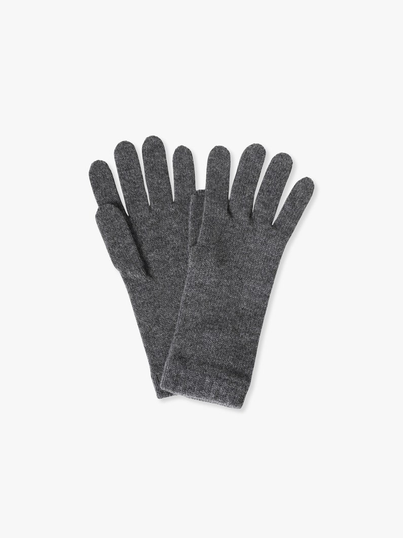 Cashmere Short Gloves【グローブ】 詳細画像 medium gray