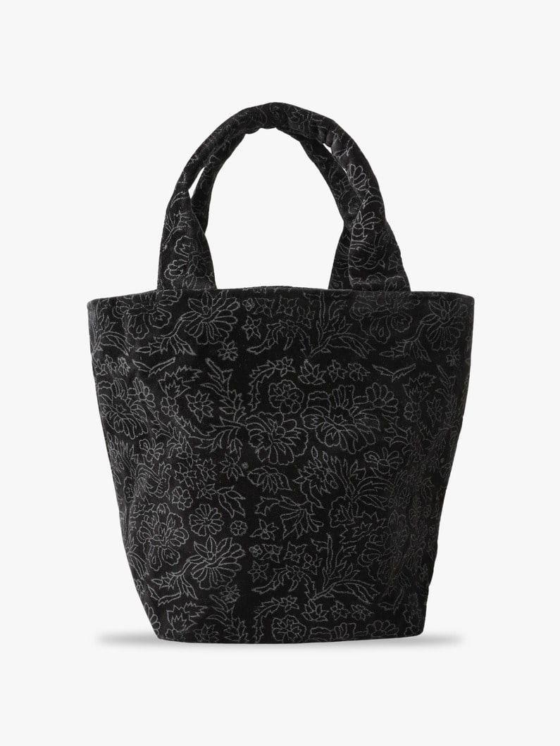 Roma Velvet Tote Bag | バッグ 詳細画像 navy 1