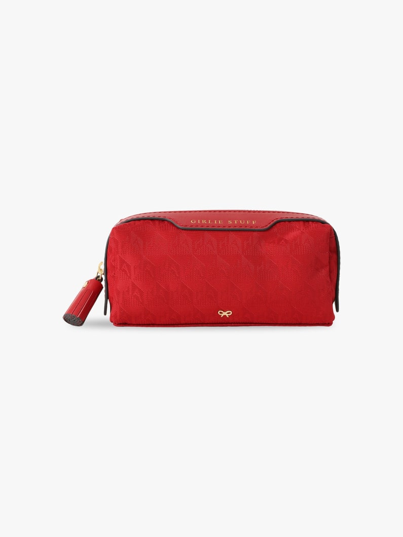 Girlie Stuff Pouch 詳細画像 red