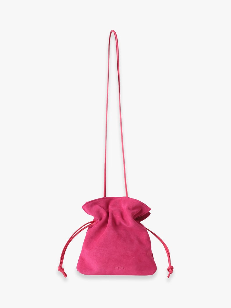 Suede Small Shoulder Bag 詳細画像 pink 1