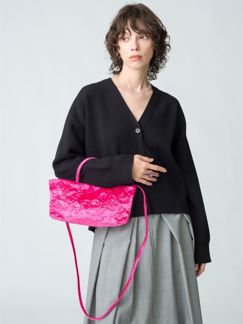 Velvet Dagi Bag 詳細画像 pink 2