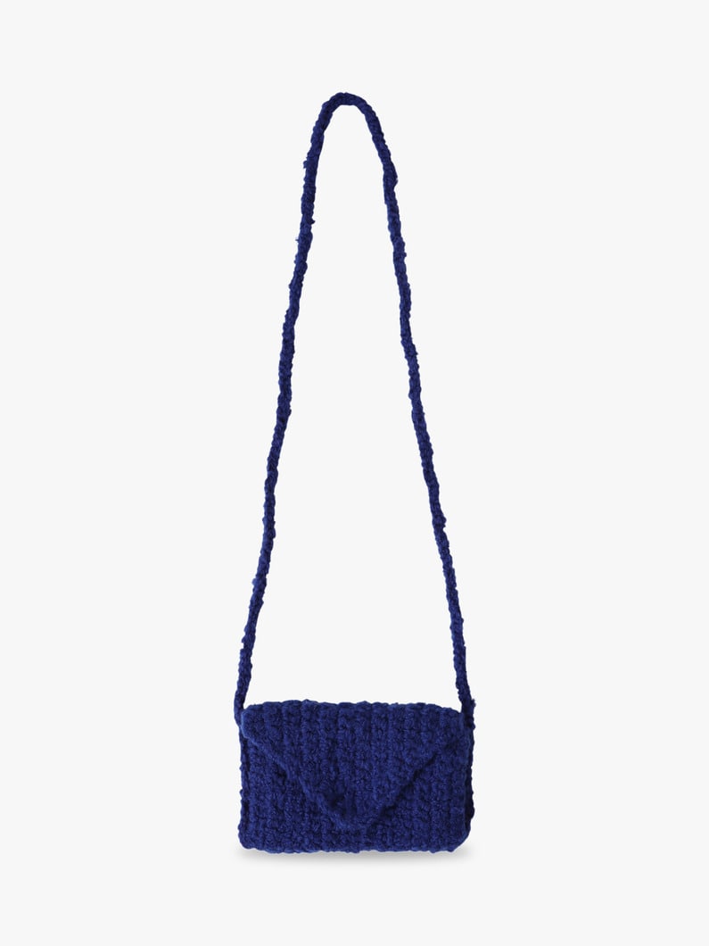 Crochet Mini Bag | バッグ 詳細画像 blue