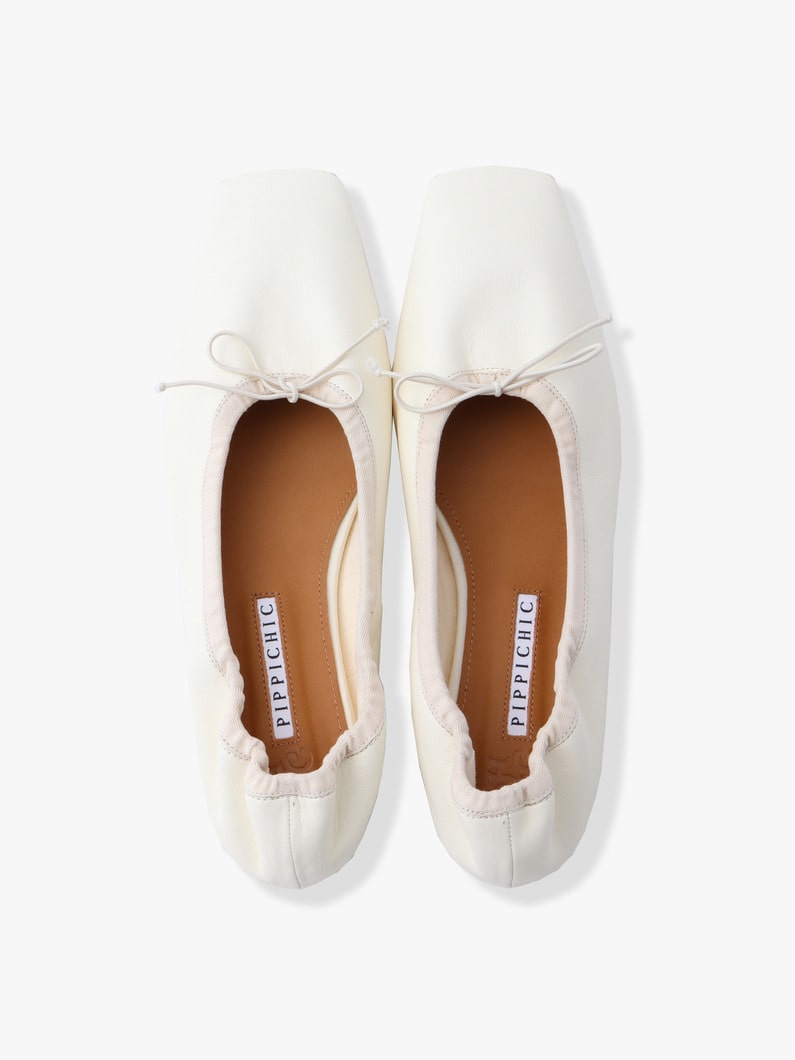 Soft Amber Ballet Shoes (ivory) 詳細画像 ivory 4