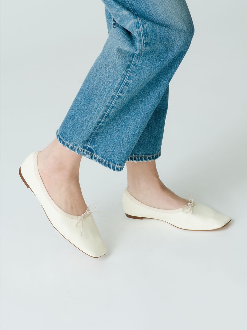 Soft Amber Ballet Shoes (ivory) 詳細画像 ivory 2