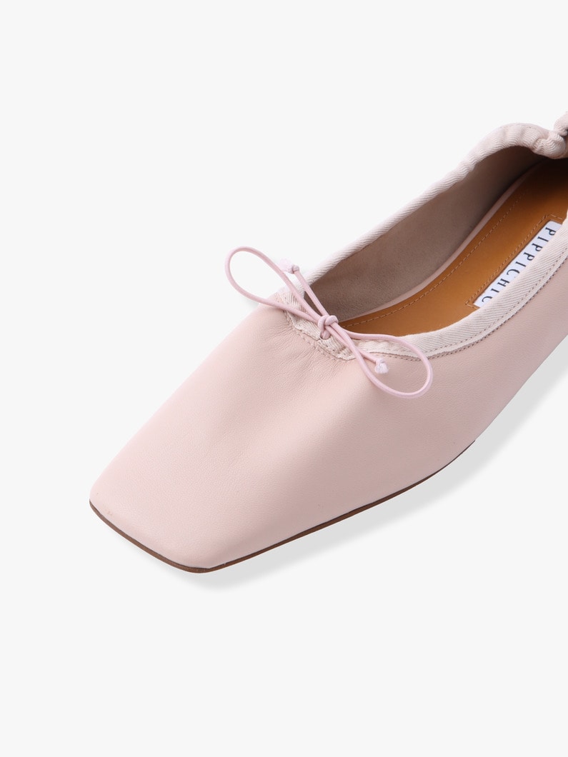 Soft Amber Ballet Shoes (pink/gold/black) 詳細画像 gold 6