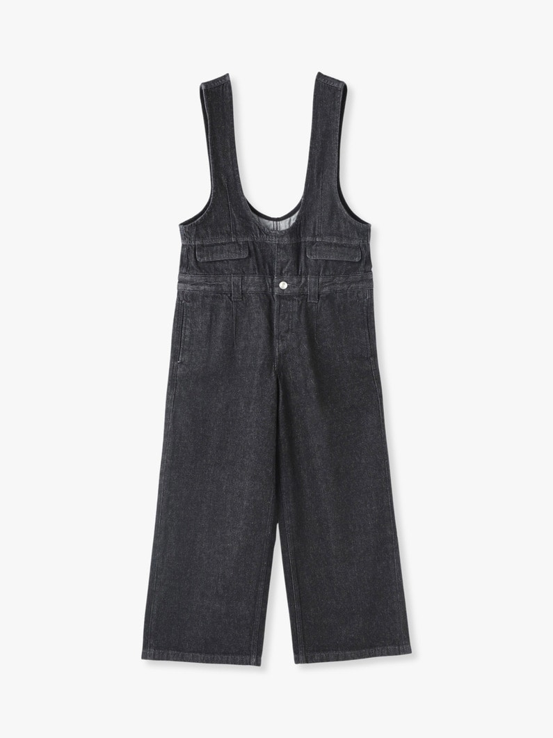 Samo Denim Overall【オーバーオール】 詳細画像 black