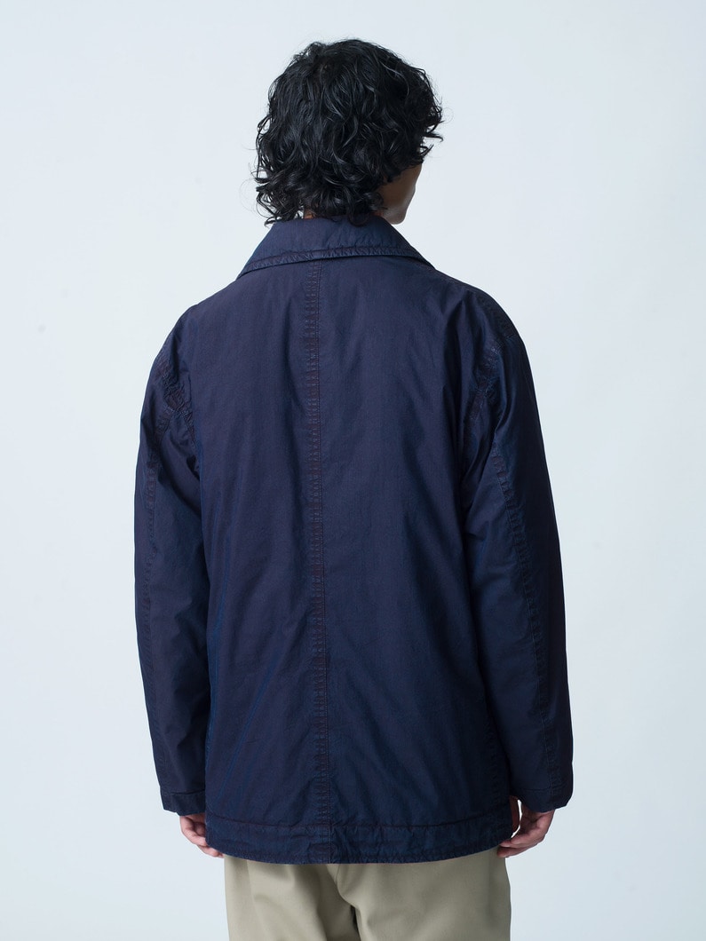 Cotton Nylon Indigo Typewriter P Coat 詳細画像 indigo 2