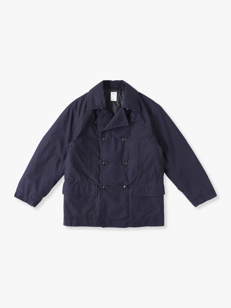 Cotton Nylon Indigo Typewriter P Coat 詳細画像 indigo 3