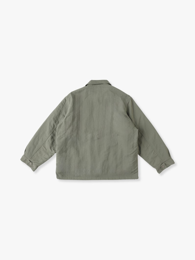 Recycle Nylon Twill Coach Jacket | ジャケット 詳細画像 khaki 1