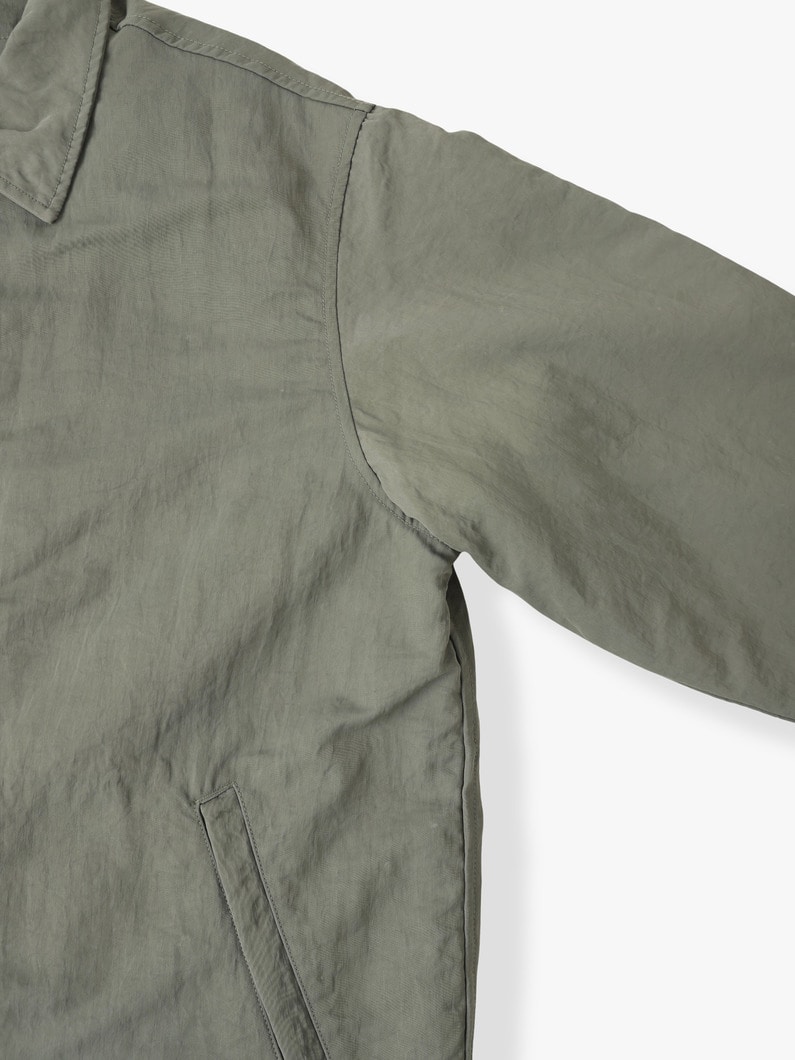 Recycle Nylon Twill Coach Jacket | ジャケット 詳細画像 khaki 2