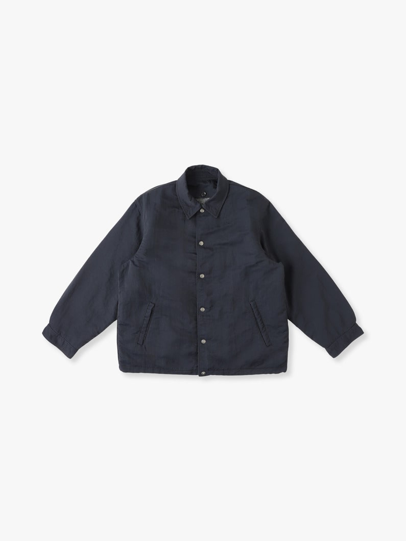 Recycle Nylon Twill Coach Jacket | ジャケット 詳細画像 black