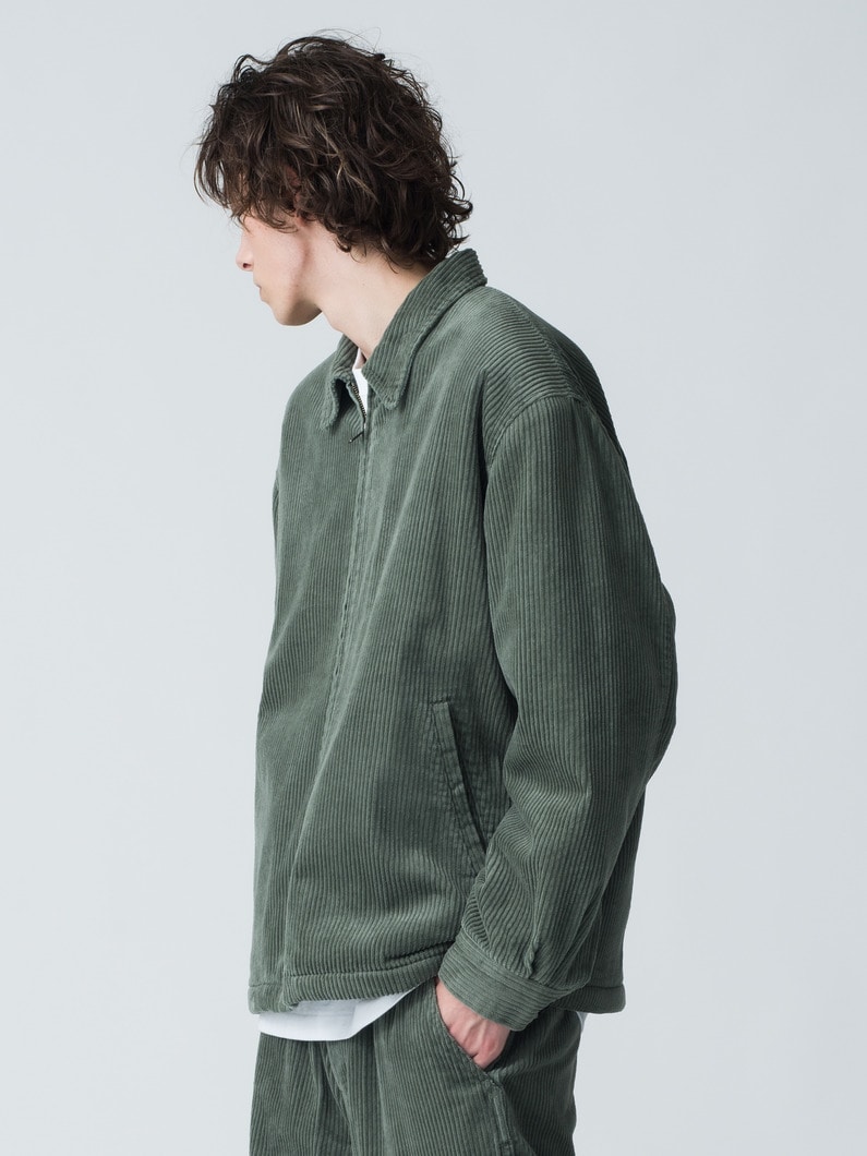 Corduroy Boa Jacket 詳細画像 green 2