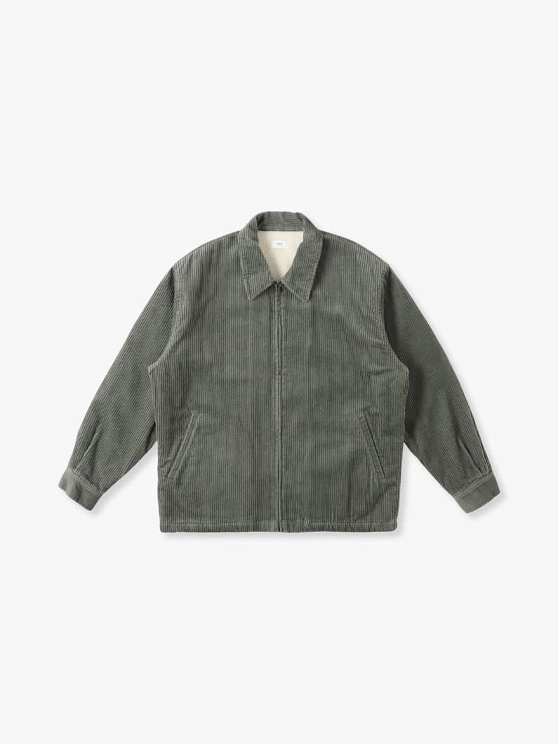 Corduroy Boa Jacket 詳細画像 green 4