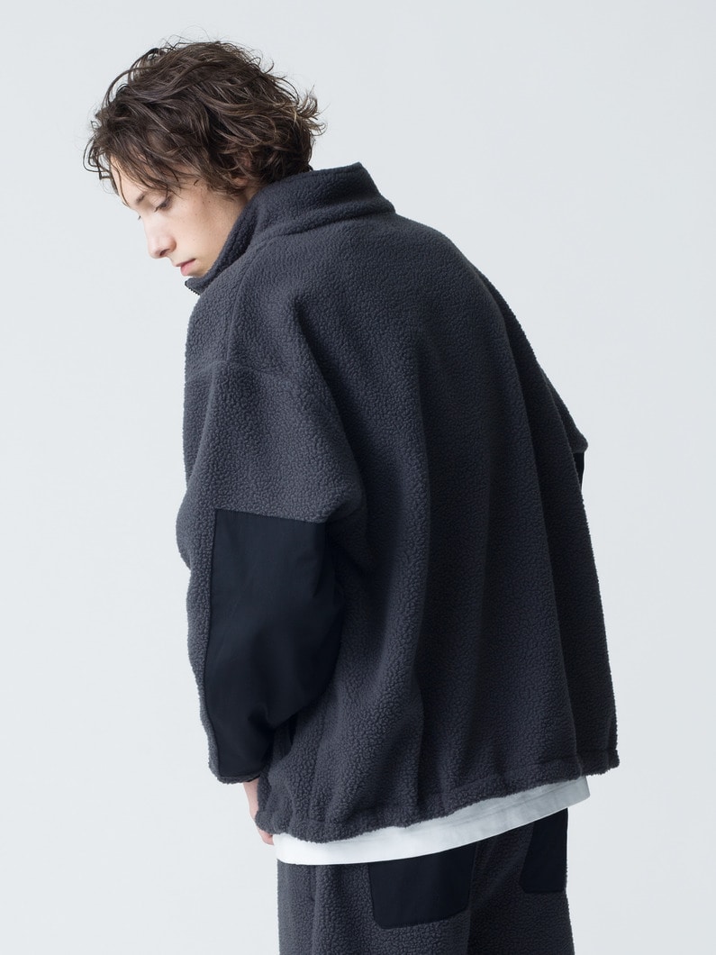 Fleece Jacket 詳細画像 charcoal gray 2