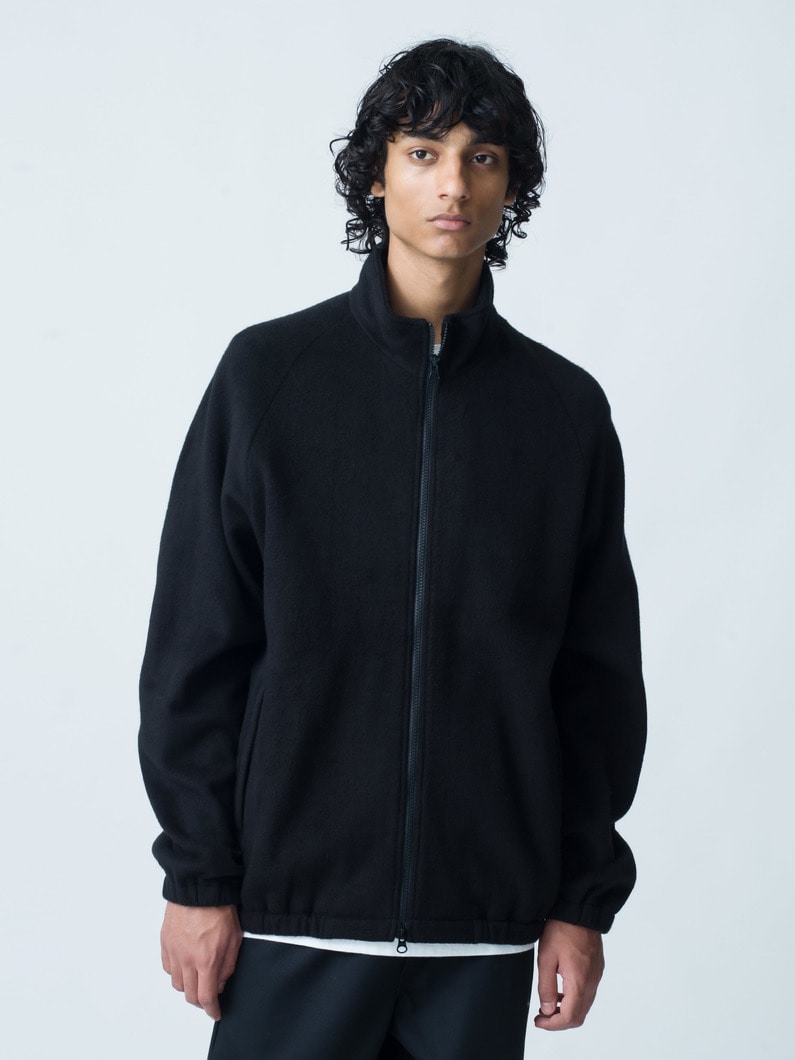 Silk Fleece Blouson 詳細画像 black 1